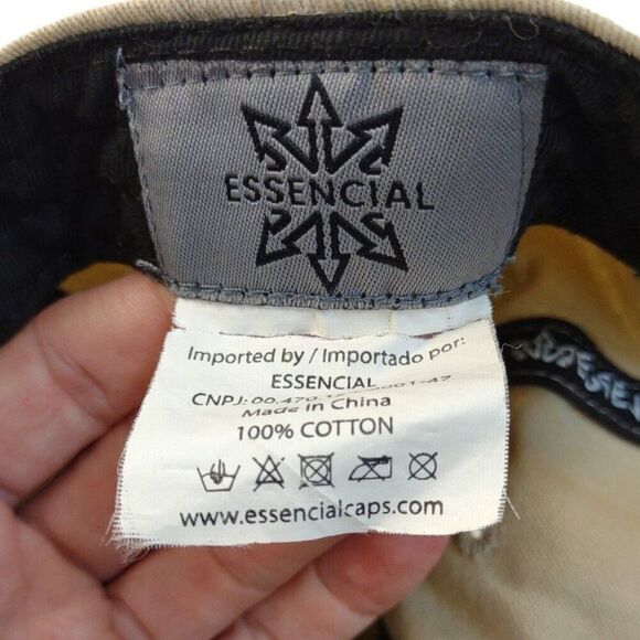 Miami South Beach American Flag Baseball Hat Embroidered Adjustable Khaki RARE!! - Picture 12 of 16